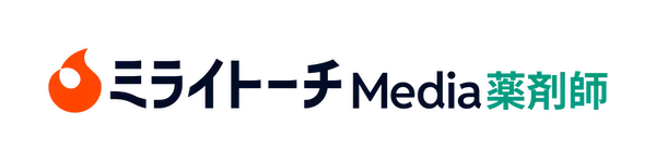 ミライトーチ Media 薬剤師 ロゴ